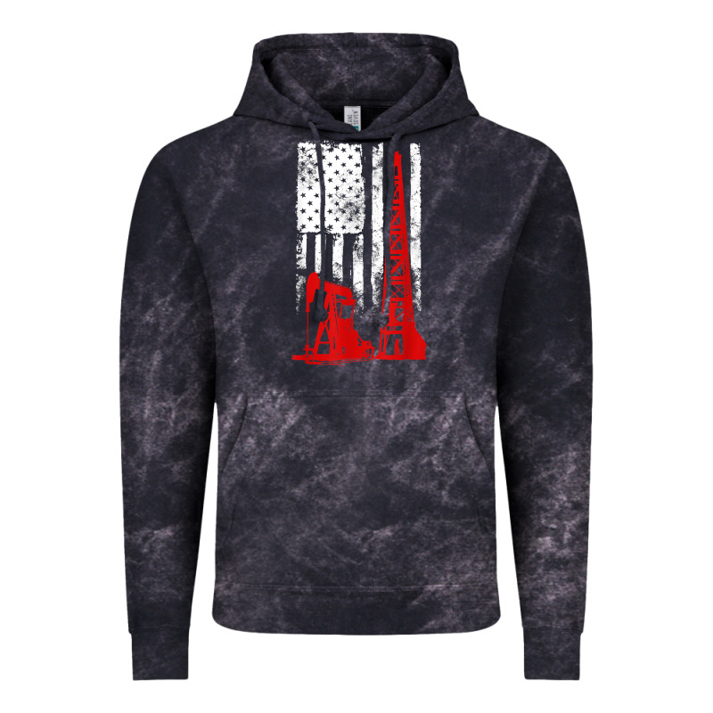 Oilfield Shirt   Us Flag Oil Rig Shirt Vintage Hoodie by linhVisuals | Teevron