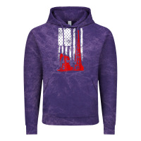 Cloud Purple oilfield shirt   us flag oil rig shirt Vintage Hoodie - linhVisuals