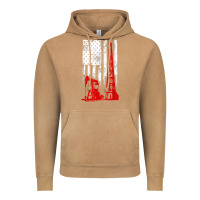 Vintage Camel oilfield shirt   us flag oil rig shirt Vintage Hoodie - linhVisuals