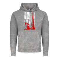 Cloud Rock oilfield shirt   us flag oil rig shirt Vintage Hoodie - linhVisuals