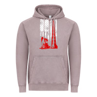 Vintage Zinc oilfield shirt   us flag oil rig shirt Vintage Hoodie - linhVisuals