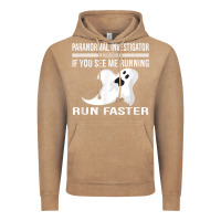 Vintage Coffee paranormal investigator ghost hunting t shirt Vintage Hoodie - linhVisuals