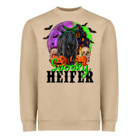 Mushroom spooky heifer black angus Heavyweight Sweatshirt - RanaPortraitStore