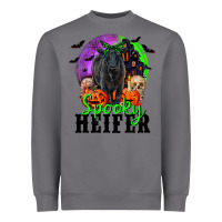 Storm spooky heifer black angus Heavyweight Sweatshirt - RanaPortraitStore