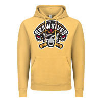 Vintage Mustard sport american Vintage Hoodie - linhVisuals