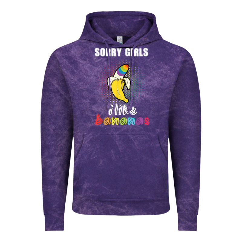 Mens Sorry Girl I Like Bananas Funny Lgbt Gay Pride Tshirt Gifts Vintage Hoodie by linhVisuals | Teevron
