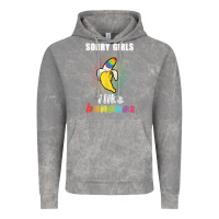 Cloud Rock mens sorry girl i like bananas funny lgbt gay pride tshirt gifts Vintage Hoodie - linhVisuals