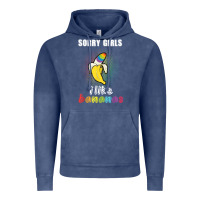 Vintage Denim mens sorry girl i like bananas funny lgbt gay pride tshirt gifts Vintage Hoodie - linhVisuals