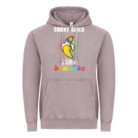 Vintage Zinc mens sorry girl i like bananas funny lgbt gay pride tshirt gifts Vintage Hoodie - linhVisuals