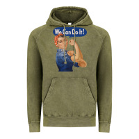 Vintage Olive rosie the riveter shirt we can do it feminist retro t shirt Vintage Hoodie - linhVisuals