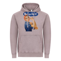 Vintage Zinc rosie the riveter shirt we can do it feminist retro t shirt Vintage Hoodie - linhVisuals