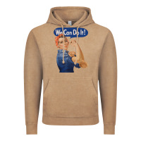 Vintage Coffee rosie the riveter shirt we can do it feminist retro t shirt Vintage Hoodie - linhVisuals