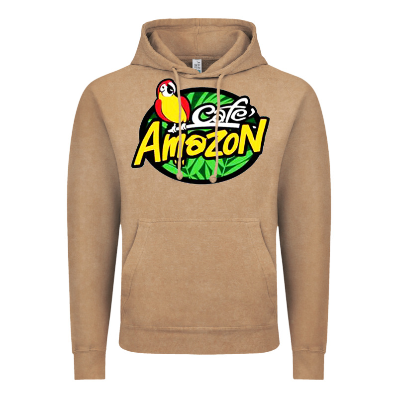 Cafe #amazon Vintage Hoodie by linhVisuals | Teevron