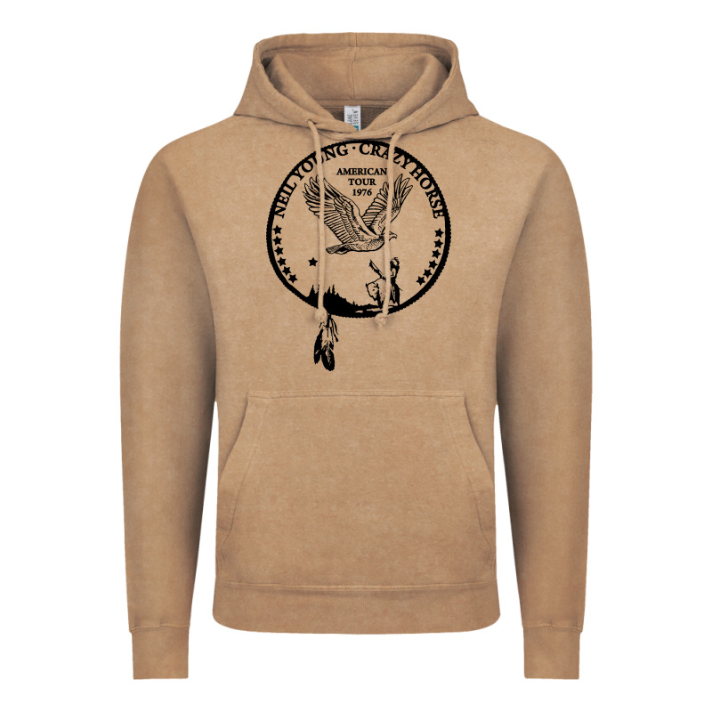 Neil Young Crazy Horse American Tour 1976 [tw] Vintage Hoodie by linhVisuals | Teevron