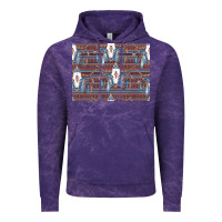 Cloud Purple Bull Skull Pattern Vintage Hoodie - CowhideDigitalArt