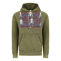 Bull Skull Pattern Vintage Hoodie | Teevron