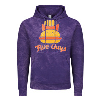Cloud Purple five guys Vintage Hoodie - linhVisuals