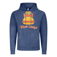 Vintage Denim five guys Vintage Hoodie - linhVisuals