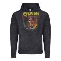 Vintage Black crash bandicoot 1966 Vintage Hoodie - linhVisuals
