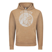 Vintage Coffee eat the rich Vintage Hoodie - linhVisuals