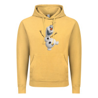Vintage Mustard olaf frozen 01 Vintage Hoodie - linhVisuals