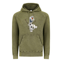 Vintage Olive olaf frozen 01 Vintage Hoodie - linhVisuals