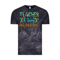 Cloud Black teacher of tiny humans Vintage Tee - BundleAndBundleShop