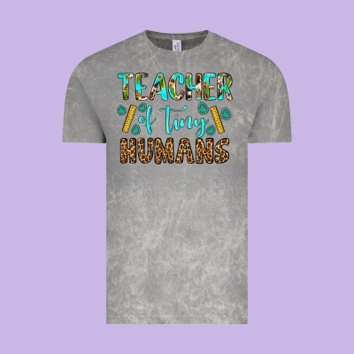 Teacher Of Tiny Humans Vintage Tee Designed By Bundleandbundleshop