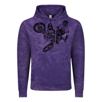 Cloud Purple Eli Tomac Jump Illustration Vintage Hoodie - linhVisuals