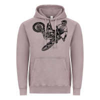 Eli Tomac Jump Illustration Vintage Hoodie | Teevron