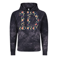 Cloud Black one direction flower [tw] Vintage Hoodie - linhVisuals