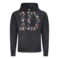 Vintage Black one direction flower [tw] Vintage Hoodie - linhVisuals