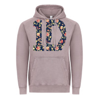Vintage Zinc one direction flower [tw] Vintage Hoodie - linhVisuals