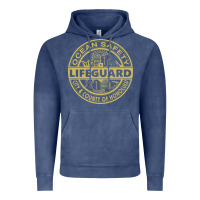 Vintage Denim honolulu lifeguard   lifeguard Vintage Hoodie - linhVisuals