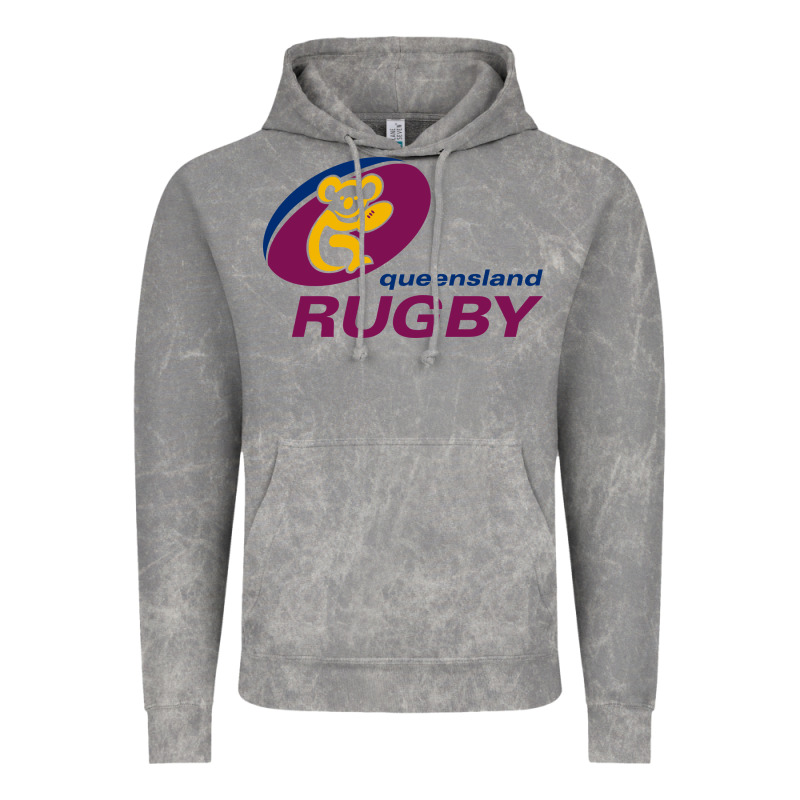 Queensland Rugby Vintage Hoodie by linhVisuals | Teevron