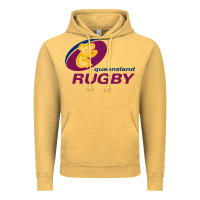Vintage Mustard queensland rugby Vintage Hoodie - linhVisuals