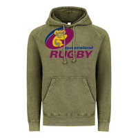 Vintage Olive queensland rugby Vintage Hoodie - linhVisuals