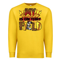 Lemon softball my heart is on that field Premium Sweatshirt - RanaPortraitStore