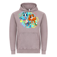 Vintage Zinc gumball and darwin Vintage Hoodie - linhVisuals