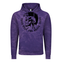 Cloud Purple diesel only the brave Vintage Hoodie - linhVisuals