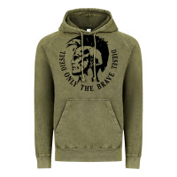 Vintage Olive diesel only the brave Vintage Hoodie - linhVisuals