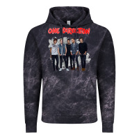 Cloud Black one direction watercolor [tw] Vintage Hoodie - linhVisuals
