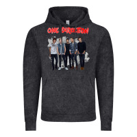 Vintage Black one direction watercolor [tw] Vintage Hoodie - linhVisuals