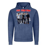 Vintage Denim one direction watercolor [tw] Vintage Hoodie - linhVisuals