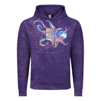 Cloud Purple octopus t  shirtoctopus t  shirt Vintage Hoodie - linhVisuals
