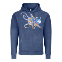 Vintage Denim octopus t  shirtoctopus t  shirt Vintage Hoodie - linhVisuals