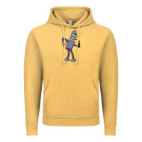 Vintage Mustard futurama bender Vintage Hoodie - linhVisuals