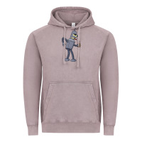 Vintage Zinc futurama bender Vintage Hoodie - linhVisuals
