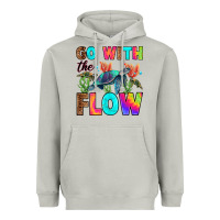Moon Dust go with the flow Heavyweight Hoodie - RanaPortraitStore