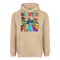 Mushroom go with the flow Heavyweight Hoodie - RanaPortraitStore
